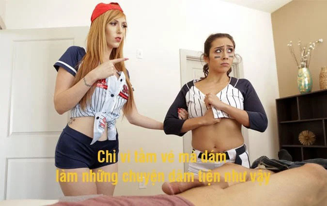 2 cô em họ dâm đãng tò mò về việc làm tình của người lớn 